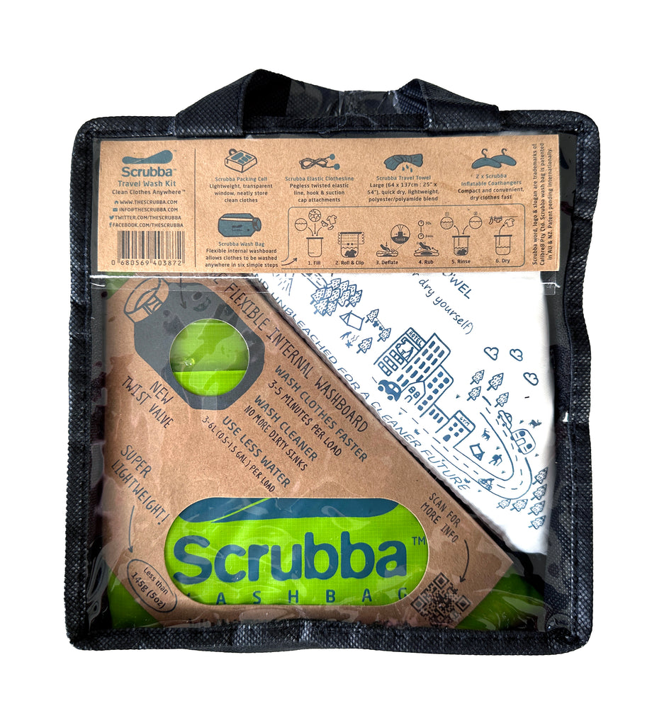 Scrubba Wash & Dry Kit  スクラバウォッシュ ドライキット